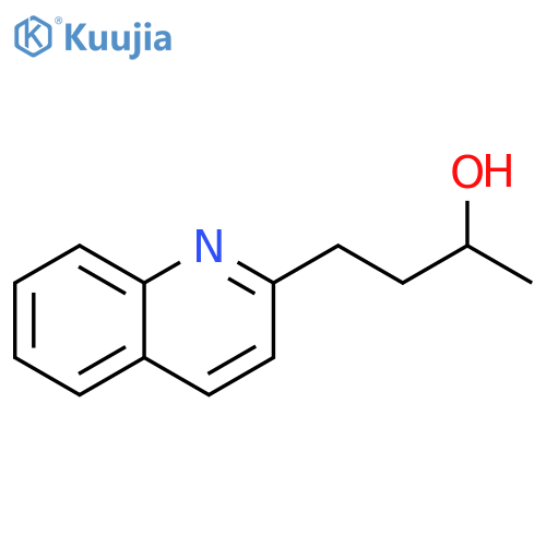 4-(quinolin-2-yl)butan-2-ol structure