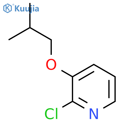 2-Chloro-3-(2-methylpropoxy)pyridine structure