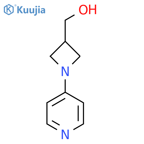 (1-(Pyridin-4-yl)azetidin-3-yl)methanol structure