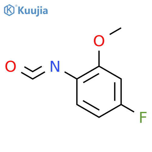 4-fluoro-1-isocyanato-2-methoxybenzene structure