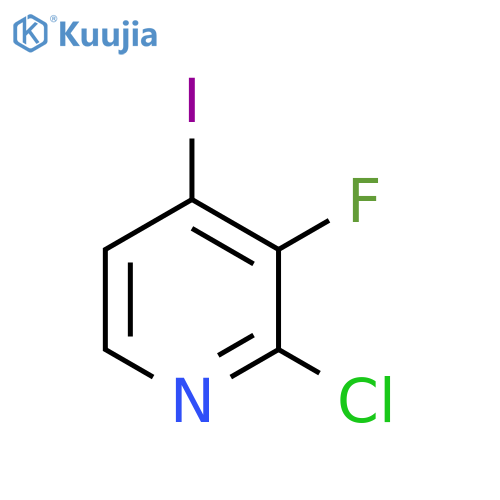 2-Chloro-3-fluoro-4-iodopyridine structure