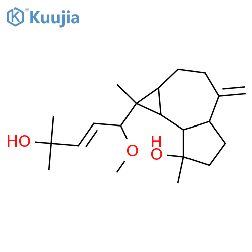 10(14),16-Cneorubadiene-4,12,18-triol; (1α,4β,5β,6α,7α,11β,12ξ,16E)-form, 12-Me ether structure