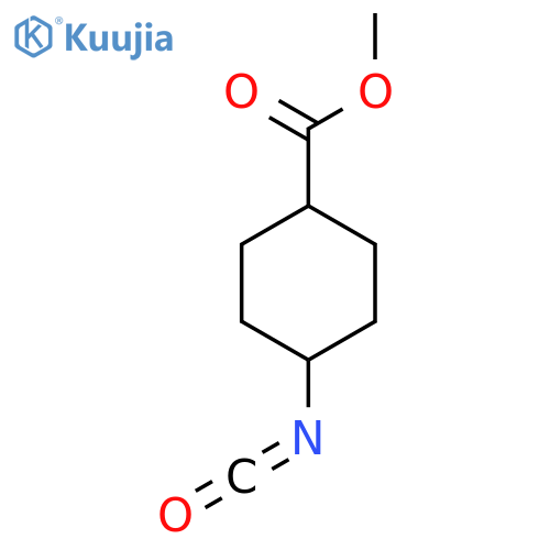 Methyl 4-isocyanatocyclohexane-1-carboxylate structure
