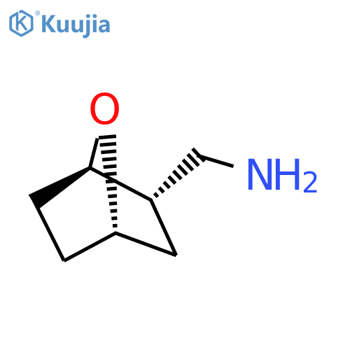 1-[(1R,2S,4S)-7-oxabicyclo[2.2.1]heptan-2-yl]methanamine structure