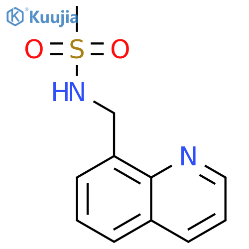 N-(quinolin-8-yl)methylmethanesulfonamide structure