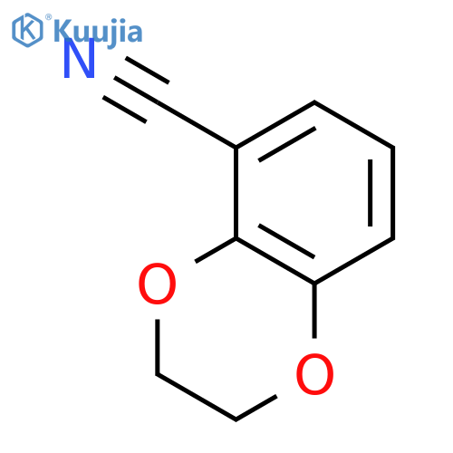 2,3-Dihydro-1,4-benzodioxine-5-carbonitrile structure