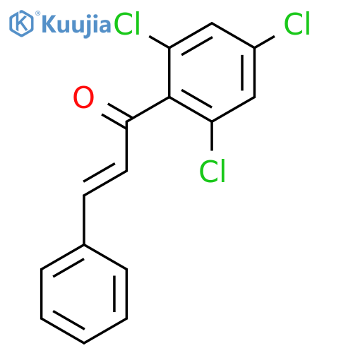 2-Propen-1-one, 3-phenyl-1-(2,4,6-trichlorophenyl)- structure