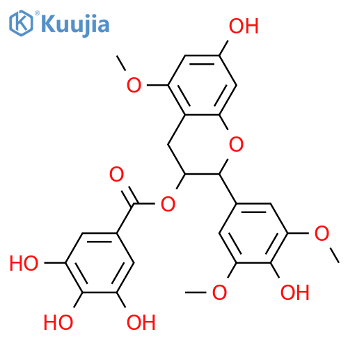 3,3',4',5,5',7-Hexahydroxyflavan; (2R,3R)-form, 3',5,5'-Tri-Me ether, 3-O-(3,4,5-trihydroxybenzoyl) structure