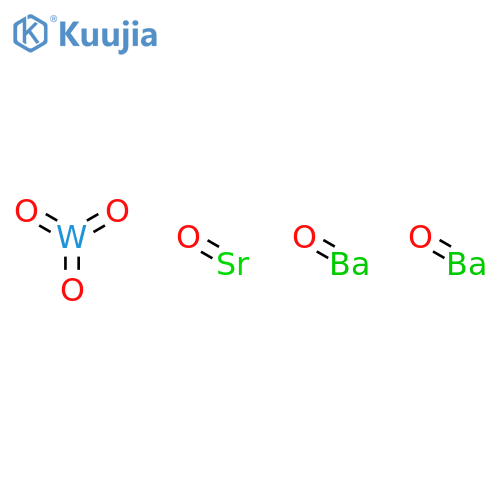 Tungstate (WO66-),barium strontium (1:2:1), (OC-6-11)- (9CI) structure