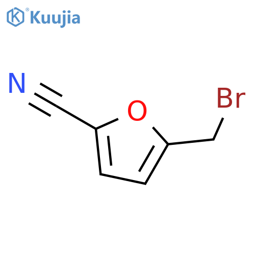 5-(Bromomethyl)-2-furancarbonitrile structure