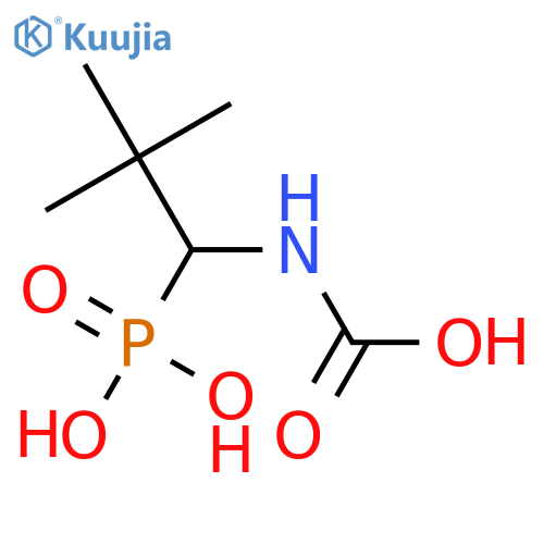 Carbamic acid,(phosphonomethyl)-, C-(1,1-dimethylethyl) ester (9CI) structure
