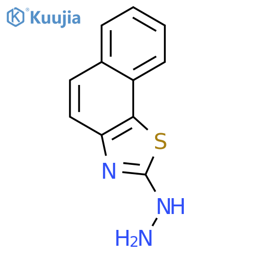 Naphtho[2,1-d]thiazole,2-hydrazinyl- structure