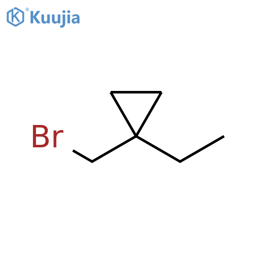 1-(bromomethyl)-1-ethylcyclopropane structure