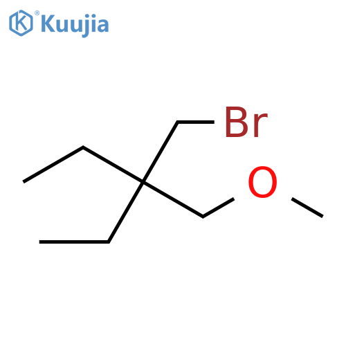 Pentane, 3-(bromomethyl)-3-(methoxymethyl)- structure