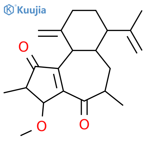 3-Hydroxy-4(10),11(18),15-rhamnofolatriene-1,5-dione; (2β,3α,6β)-form, 3-Me ether structure