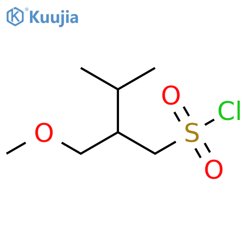 1-Butanesulfonyl chloride, 2-(methoxymethyl)-3-methyl- structure