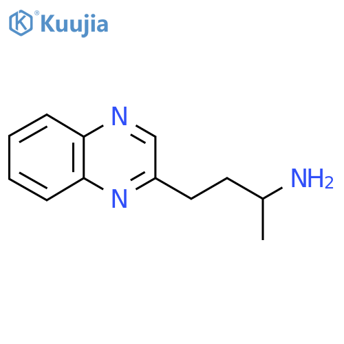 4-(quinoxalin-2-yl)butan-2-amine structure