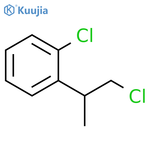 Benzene, 1-chloro-2-(2-chloro-1-methylethyl)- structure