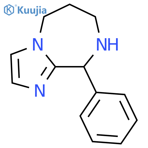 5H-Imidazo[1,2-a][1,4]diazepine, 6,7,8,9-tetrahydro-9-phenyl- structure