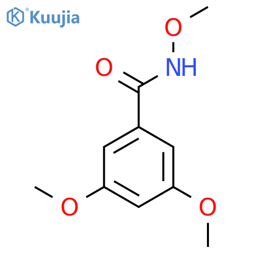 Benzamide, N,3,5-trimethoxy- structure