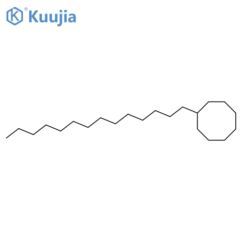 Cyclooctane,tetradecyl- structure