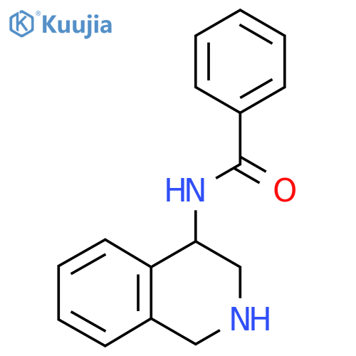 N-(1,2,3,4-Tetrahydroisoquinolin-4-yl)benzamide structure