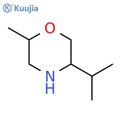 2-methyl-5-(propan-2-yl)morpholine structure