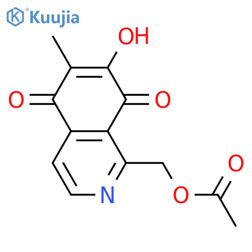 Renierol; 7-O-De-Me, 1'-O-Ac structure