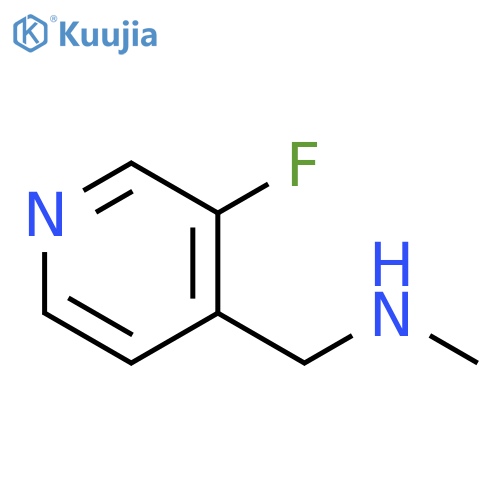 (3-fluoropyridin-4-yl)methyl(methyl)amine structure