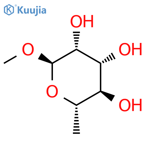 Methyl a-L-Rhamnopyranoside structure