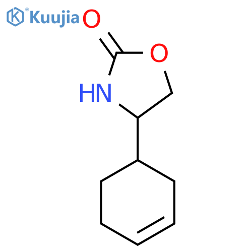 4-(Cyclohex-3-en-1-yl)-1,3-oxazolidin-2-one structure