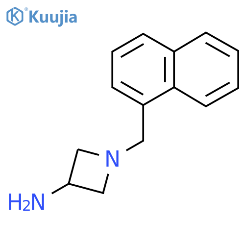 1-[(Naphthalen-1-yl)methyl]azetidin-3-amine structure
