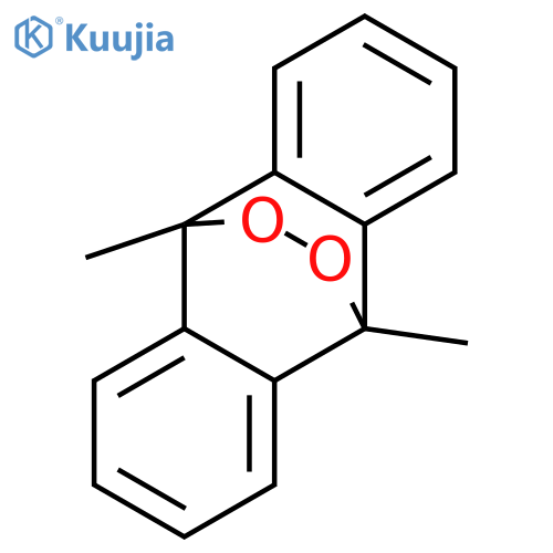 9,10-Epidioxyanthracene,9,10-dihydro-9,10-dimethyl- structure