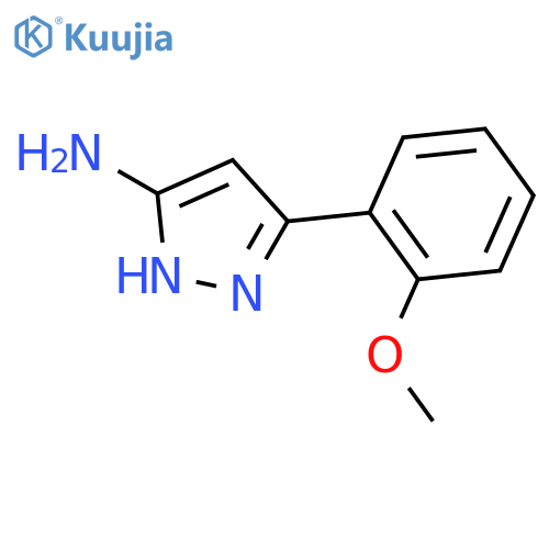 3-Amino-5-(2-methoxyphenyl)-1H-pyrazole structure