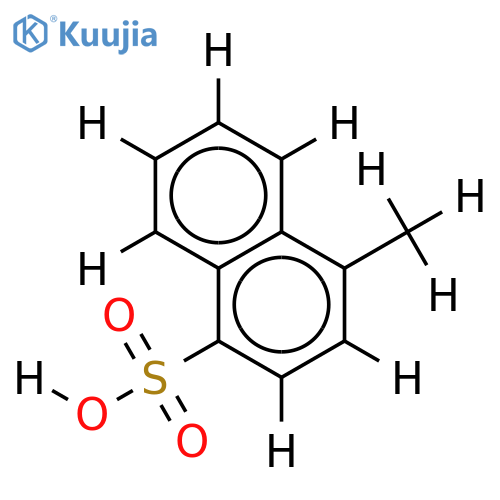 1-Methyl-naphthalin-4-sulfonsaeure structure