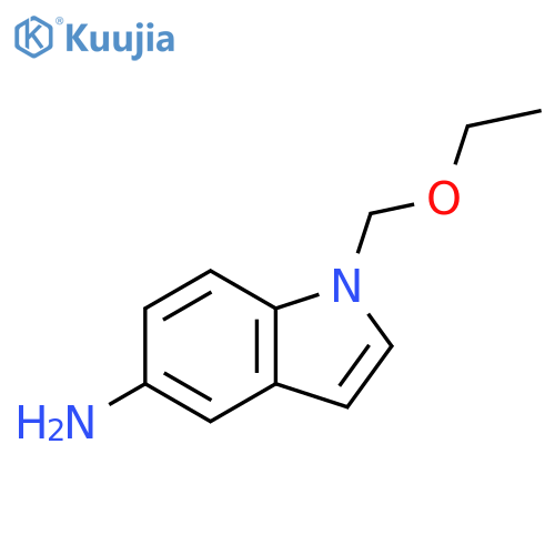 1-(Ethoxymethyl)-1h-indol-5-amine structure