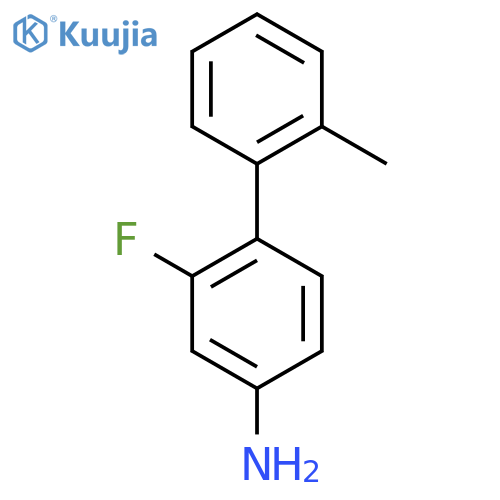 2-Fluoro-2'-methyl-[1,1'-biphenyl]-4-amine structure