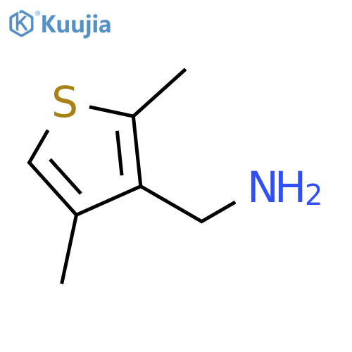3-Thiophenemethanamine, 2,4-dimethyl- structure