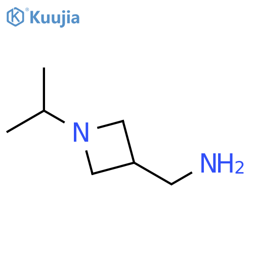 [1-(propan-2-yl)azetidin-3-yl]methanamine structure