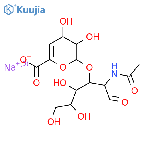 ALPHA-DELTA-UA-[1->3]-GLCNAC SODIUM SALT structure