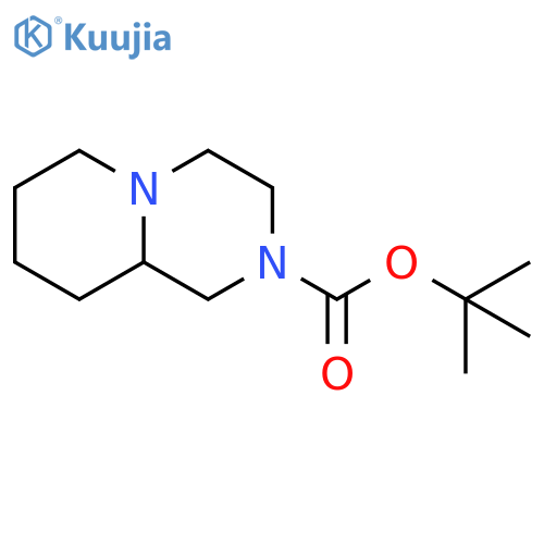 2H-Pyrido[1,2-a]pyrazine-2-carboxylic acid, octahydro-, 1,1-dimethylethyl ester structure