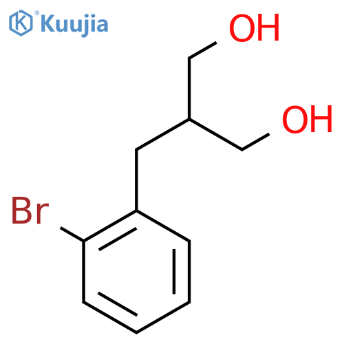 2-(2-Bromobenzyl)propane-1,3-diol structure