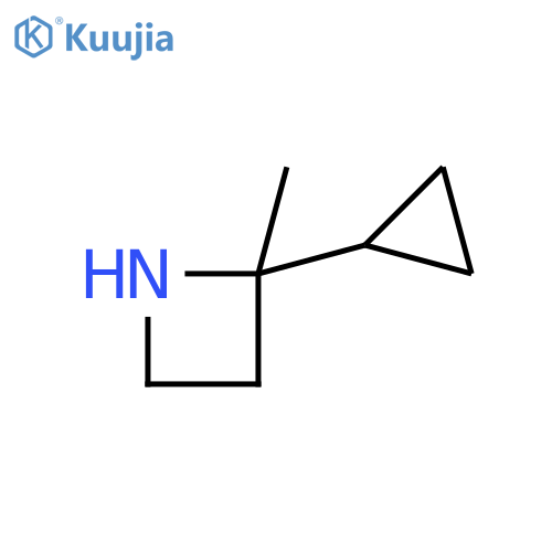 2-cyclopropyl-2-methylazetidine structure