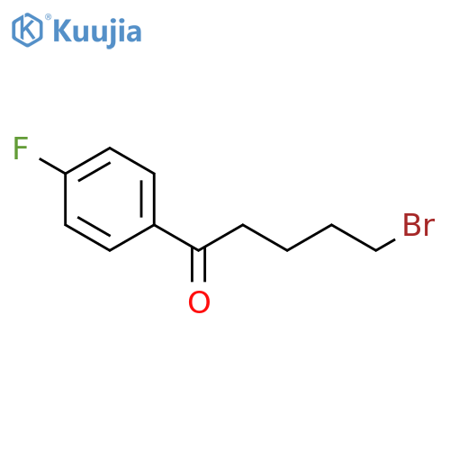 1-Pentanone, 5-bromo-1-(4-fluorophenyl)- structure