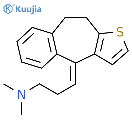 1-Propanamine,3-(9,10-dihydro-4H-benzo[4,5]cyclohepta[1,2-b]thien-4-ylidene)-N,N-dimethyl- structure