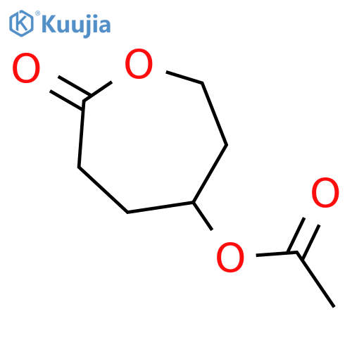 2-Oxepanone, 5-(acetyloxy)- structure