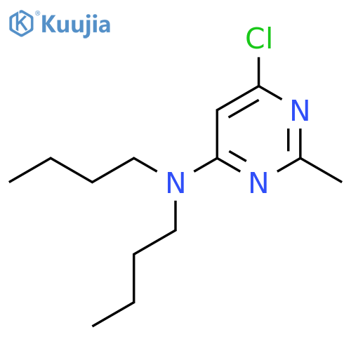 N,N-Dibutyl-6-chloro-2-methylpyrimidin-4-amine structure