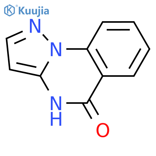 4H,5H-pyrazolo1,5-aquinazolin-5-one structure