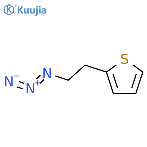 2-(2-azidoethyl)thiophene structure