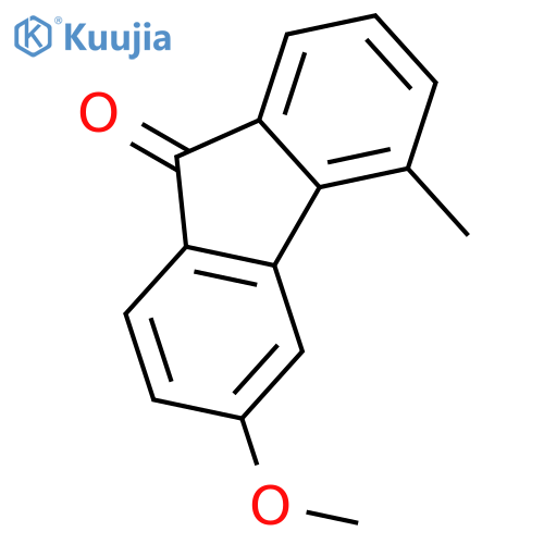 9H-Fluoren-9-one, 3-methoxy-5-methyl- structure
